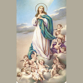 The Assumption Holy Card
