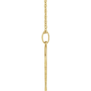 14K Yellow Angel 16-18" Necklace