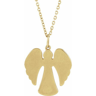 14K Yellow Angel 16-18" Necklace