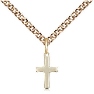14kt Gold Cross Medal