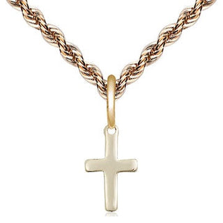 14kt Gold Cross Medal