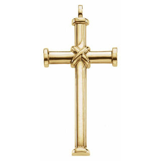 14K Yellow 51x26.25 mm Cross Pendant