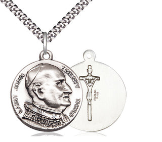 Pewter Saint John Xxiii Medal Catholic Jewelry