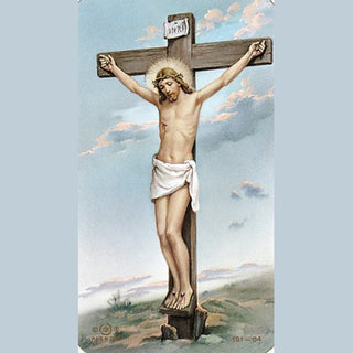 100-Pack - Crucifixion Holy Card