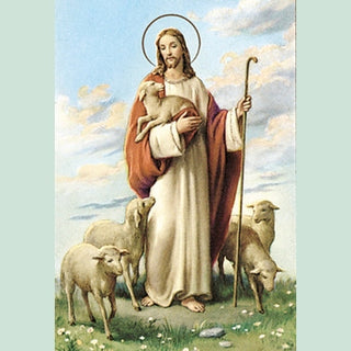 100-Pack - Good Shephard Paper Holy Card