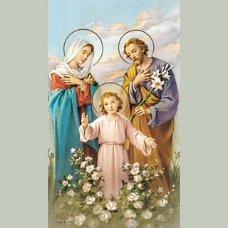 100-Pack - Holy Family Holy Card