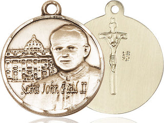 14kt Gold Saint John Paul II Vatican Medal