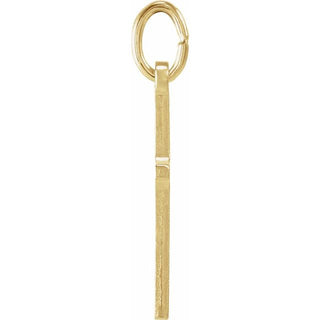 14K Yellow 15.5x10 mm Cross Pendant
