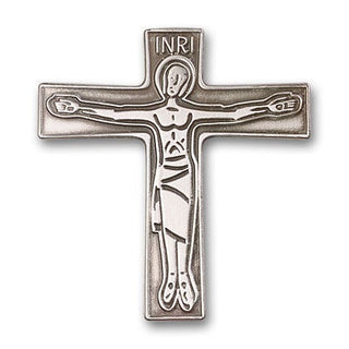Silver Finish Cursillo Visor Clip