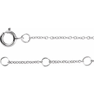 14K Yellow .05 CTW Natural Diamond Initial S 6-7" Bracelet