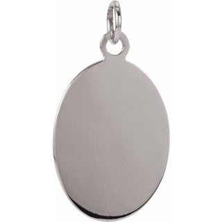 Sterling Silver 25x18 mm St. Joseph Medal