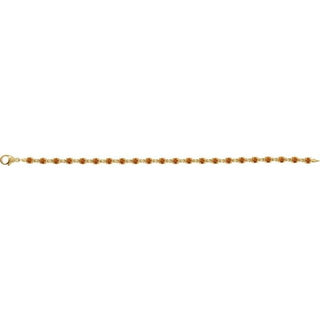 14K Yellow Natural Citrine 7 1/4" Line Bracelet
