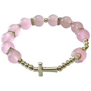 Rose Cross Stretch Bracelet 4-pack