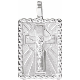 Sterling Silver Crucifix Pendant