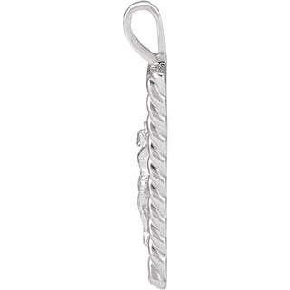 Sterling Silver Crucifix Pendant
