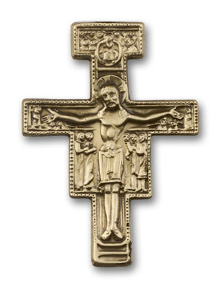 Gold Finish San Damiano Visor Clip