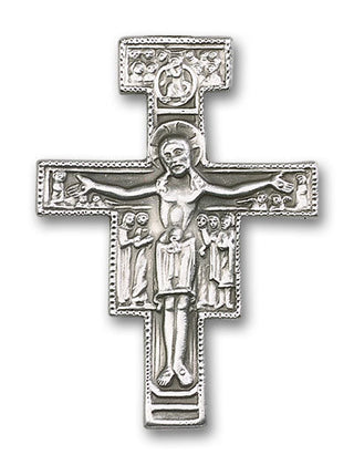 Silver Finish San Damiano Visor Clip