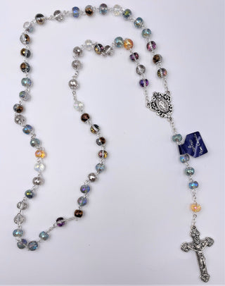 Round Multi-color Bead Rosary
