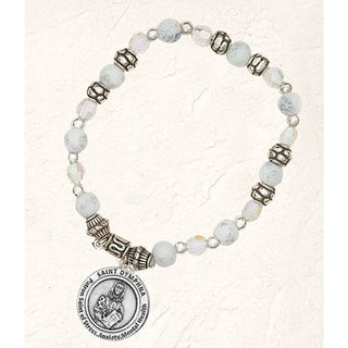 4-pack - Healing Saint Italian Charm Bracelet - St Dymphna