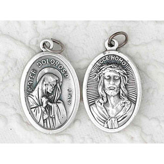 Pendant-MATER DOLOROSA (LADY OF SORROWS)/ ECCE HOMO
