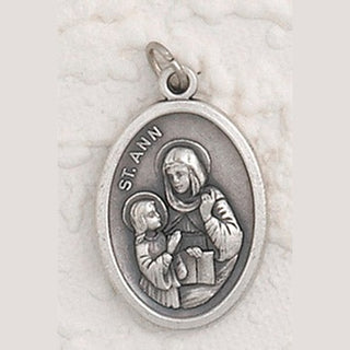 St Anne Oxidized Pendant