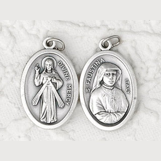 Pendant- ST FAUSTINA/ DIVINE MERCY