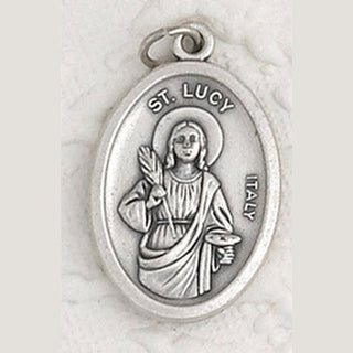25-Pack - St Lucy Oxidized Pendant