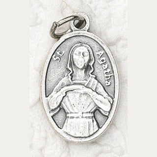 25-Pack - Oxidized Pendant-St Agatha