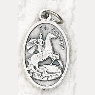 25-Pack - Oxidized Pendant-St George