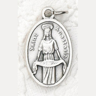 25-Pack - Oxidized Pendant-St Anastasia