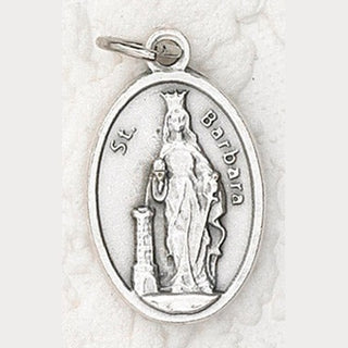 25-Pack - Oxidized Pendant-St Barbara