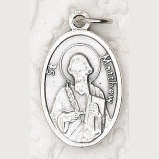 25-Pack - Oxidized Pendant- St Matthew