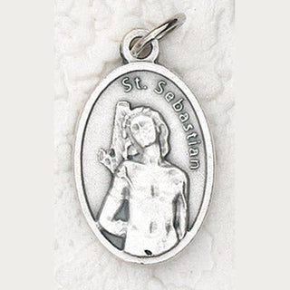 25-Pack - Oxidized Pendant- St Sebastian