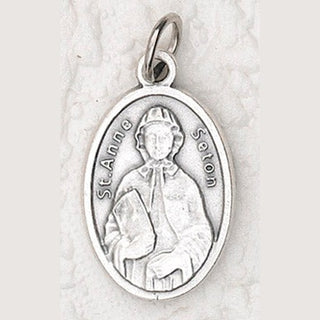 25-Pack - Oxidized Pendant- St Elizabeth Ann Seton