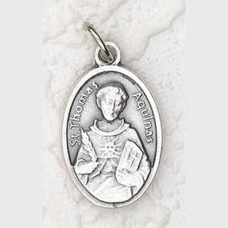 25-Pack - Oxidized Pendant- St Thomas Aquinas