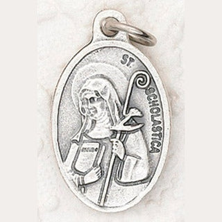 25-Pack - Oxidized Pendant-St Scholastica