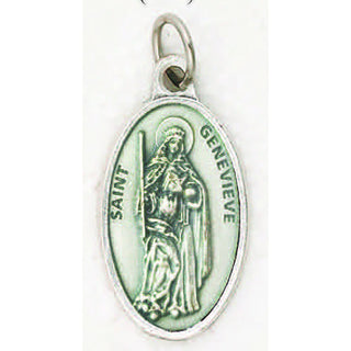 Bulk Saint Genevieve Pray for Us Medals