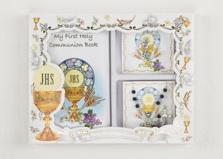 First Holy Communion 3 piece Boy's Gift Set