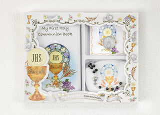 First Holy Communion 4 piece Boy's Gift Set