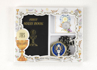 First Holy Communion 4 piece Boy's Gift Set
