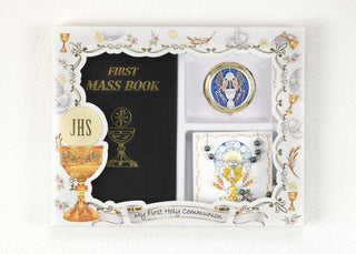 First Holy Communion 3 piece Boy's Gift Set
