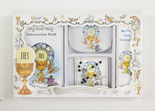 First Holy Communion 4 piece Boy's Gift Set