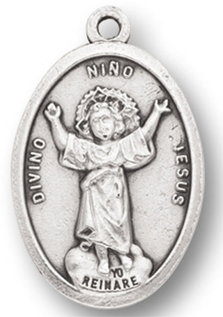 Divino Nino/Pfu/Ruega Por Nosotres Ox Medal 25-Pack