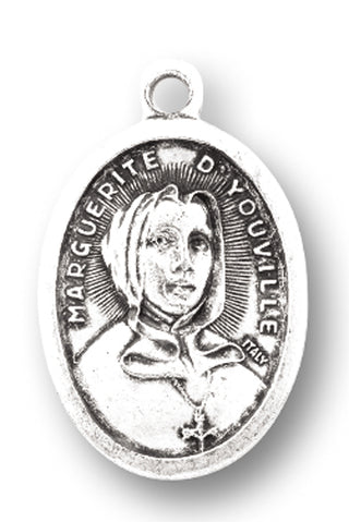 St Margurite Oxidized Medal 25-Pack