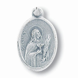 St. Lucy Oxidized Medal Spanish Spanish 25-Pack