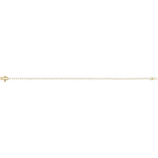 14K Yellow 1 1/2 CTW Natural Diamond 7 1/4" Line Bracelet