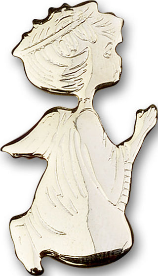 Gold Plate Angel Visor Clip