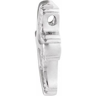 Sterling Silver Cross Slide Pendant