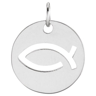 Sterling Silver (Ichthus) Fish Pendant