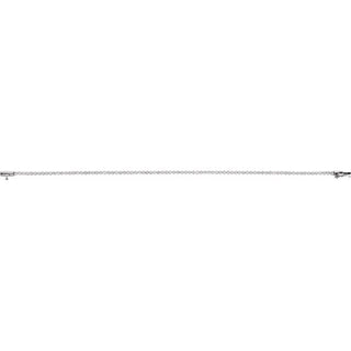 14K White 1 5/8 CTW Natural Diamond Lightweight Line 7" Bracelet